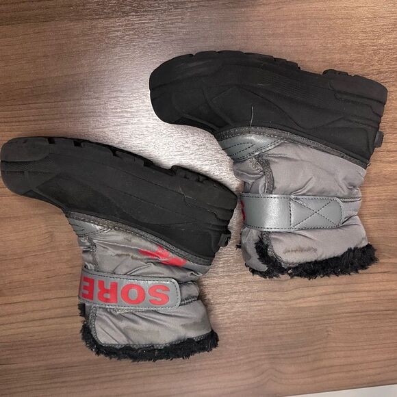 Sorel Kids Snow Commander Insulated Boot Little Boys Size 13 - Picture 2 of 6